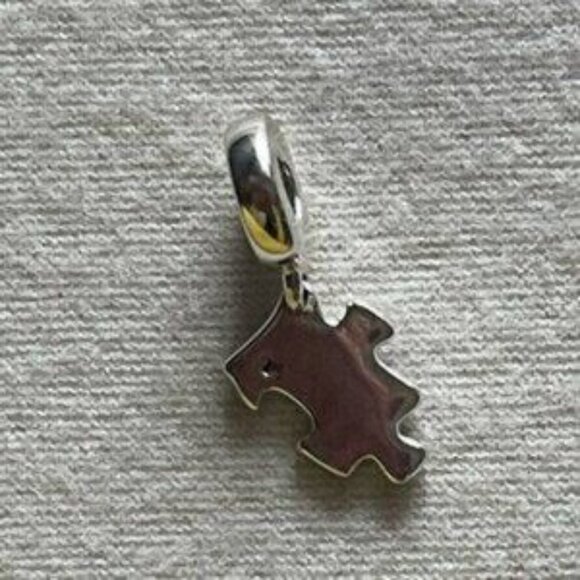Authentic Pandora Sparkling Puzzle Piece Dangle Charm. - Picture 3 of 5